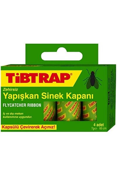 Genel Markalar Tibtrap Yapışkan Karasinek Tuzağı Sinek Bandı 1 Paket, Yapışka...