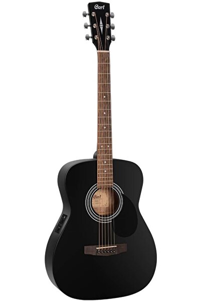 İnce Kasa Elektro Akustik Gitar AF510E-BKS (Mat Siyah)