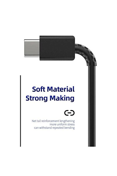 Samsung cable EP-DG970BBE, USB Type-A male to USB Type-C male, 1 m, black