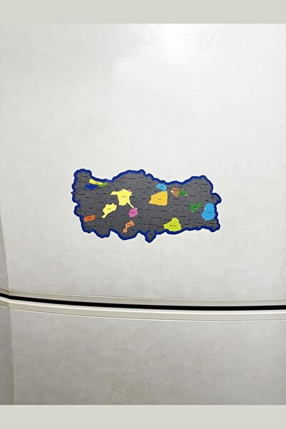 Genel Markalar Kazı Türkiye Haritası Magnet 24x12 Cm