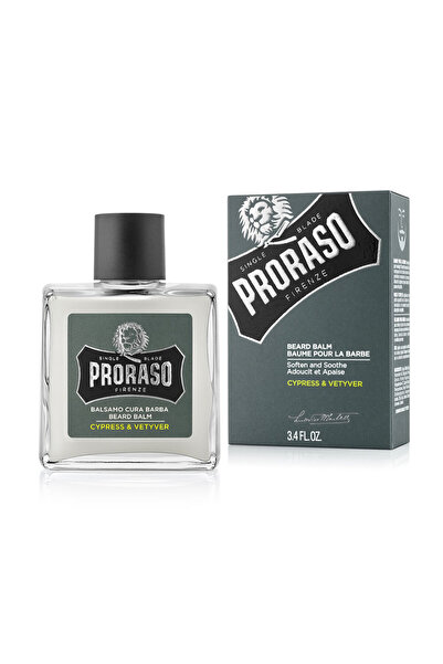 Proraso Pachet Duo pentru Îngrijirea Barbei cu Chiparos și Vetiver (Balsam + Șampon)