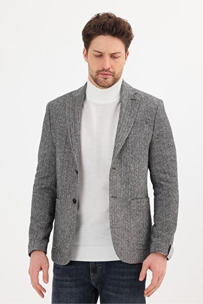 Savira Slimfit Jacket Wool Blend Winter Fabric Drop 6 Unlined New Season