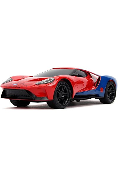 Genel Markalar Marvel Örümcek Adam Spider-Man RC 2017 Ford GT 1:16 Uzaktan Ku...