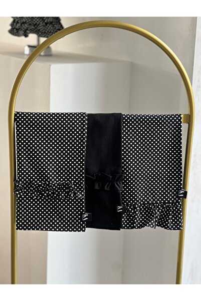 KaiAtelier 3-Piece Dottie X Lune Linen Drying Cloth Set