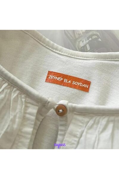 Genel Markalar Özel Kumaş Etiket, Okul Kıyafetleri İçin, Kreş Anaokulu İlkoku...