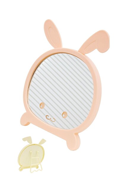 Madam Nora Tavşan Kulaklı Masa Aynası | Sevimli Dekoratif Makyaj Aynası – Sta...