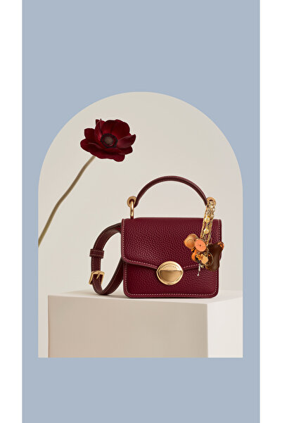 HOOKAHEY Golden Hearted Dog Purse Ornament Purse Charm