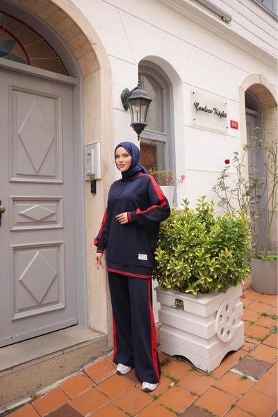 MİMİ Luxury Wear Women's Bottom Top Tracksuit Set