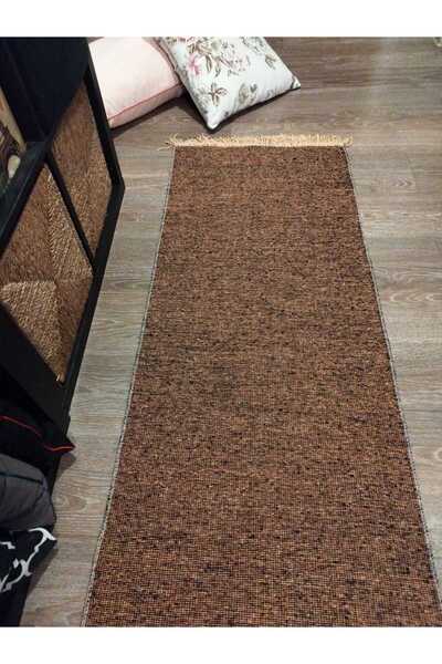 OEM Woven rug, 60 x 200 cm, coffee