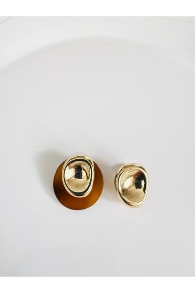 DEVİ fashion Two Models Can Be Used Earrings 3 cm