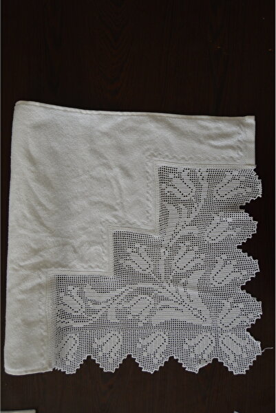 SENSSTEKSTİL 🕊️   مجموعة مناشف دانتيل مطرزة يدويًا