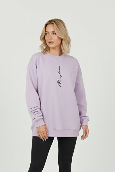 UNCİA OUTDOORS Φούτερ Unisex με λαιμόκοψη που δεν είναι τυπωμένο