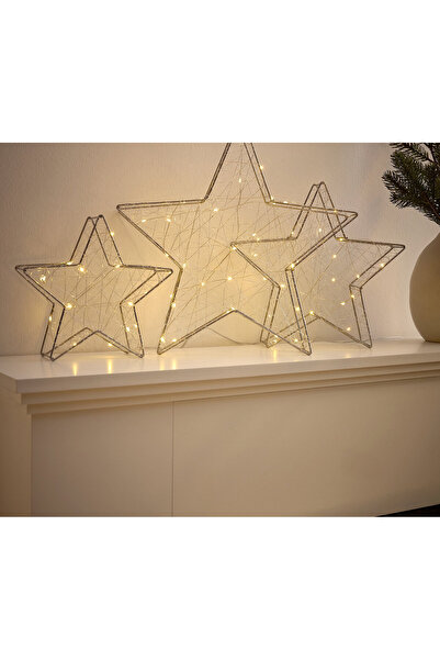 Tchibo LED’li Dekoratif Yıldız, 3 adet, Büyük