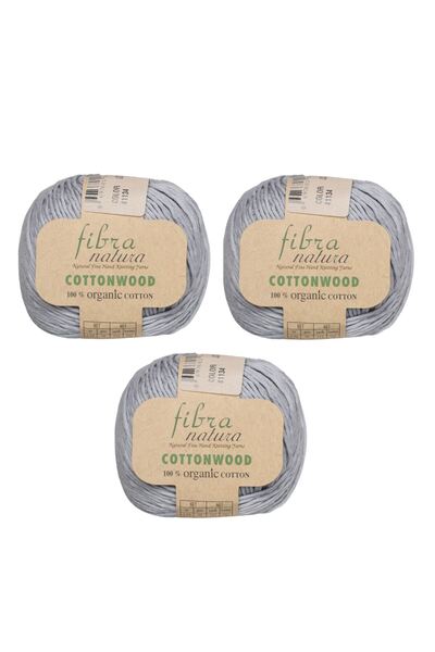 Fibra Natura Bumbac organic Cottonwood, 3 yumak 41134