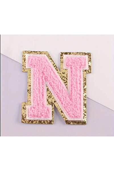 alisa N Harfi Termos Çanta Uyumlu Kendinden Yapışkanlı Harf