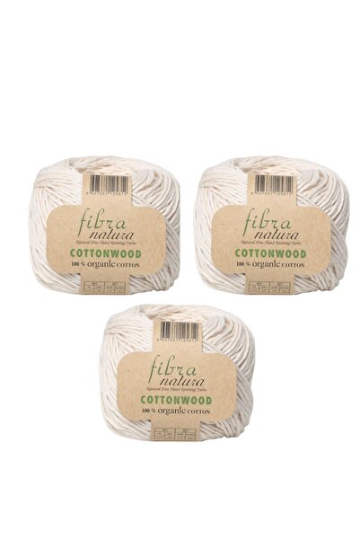 Fibra Natura Cottonwood Organic Cotton, 3 Rolls 41101