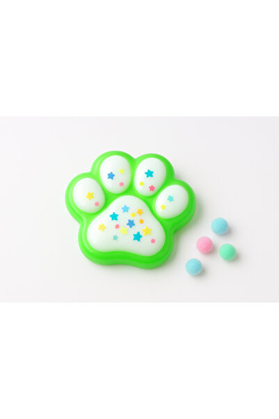 Kids Yeşil Pati Şeklinde Squishy Oyuncak | Yumuşak Stres Giderici Tatlı Sweet Family Serisi