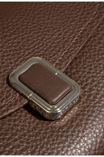 Pandora Bags Soft Leather Crossbody and Shoulder Bag with Multi-Compartment Lock Detail