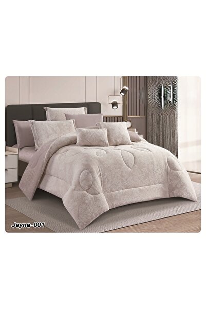 HOURS A royal winter velvet faux fur bedspread set with a patterned design to give your room warmth and elegance. Size 210*170 cm