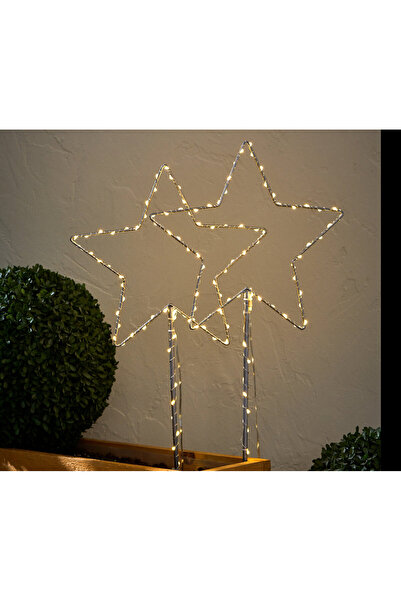 Tchibo LED’li Bahçe Süsü, Yıldız, 2 adet, Büyük