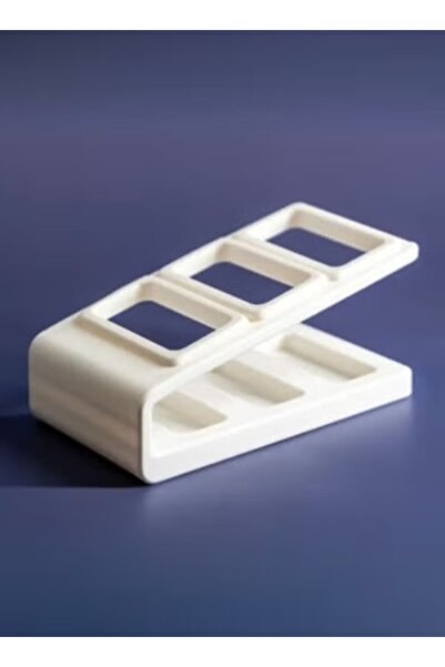 3D Brothers Elegant White Remote Holder – Stylish Organizer for Up to 3 Remotes