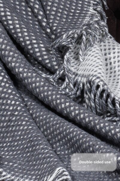 Elart Carlos Tv Blanket Waffle Cotton (130X170 cm) Anthracite