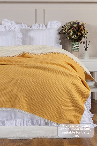 Elart Romantic Duvet Cover Set Double Size 100% Cotton Ranforce Fitted Sheet (200X220 cm) White