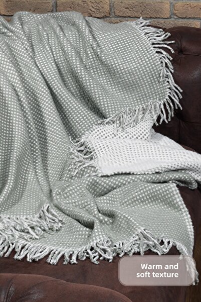 Elart Carlos Tv Blanket Waffle Cotton (130X170 cm) Green