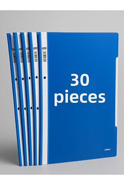 nistabolje 30 Pieces A4 Blue Ring Binder Economical Quality (Office-School)