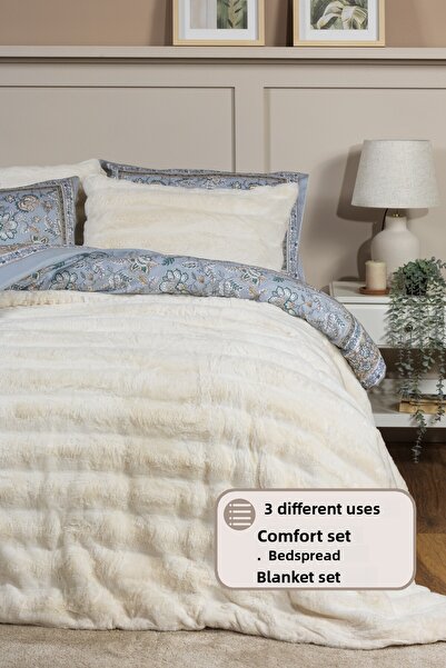 Elart Marsel Comfort Sleeping Set (220X240 cm) Cream