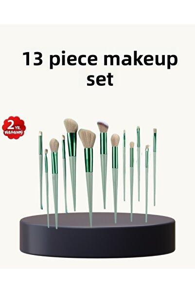 MKR مجموعة فرش مكياج ذات شعيرات ناعمة مكونة من 13 قطعة - جودة احترافية مناسبة...