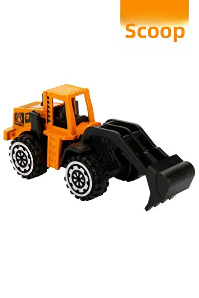 SmartFox Toy Construction Vehicles Set - Toy Construction Vehicles 4 Pieces