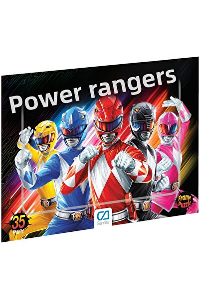 CA Games Powerrangers Frame Puzzle -35 Pieces (Mixed Patterns Will Be Sent.)