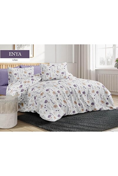 ÇIRPAN EV Enya Lila Single Bedding Set