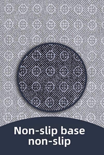 Helen's Home Bath Mat Digital Printing Water Absorbent Washable Non-Slip Base 2-Piece Bathroom Rug 40X50 60X90