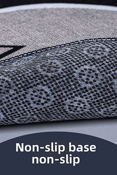 Helen's Home Bath Mat Digital Printing Water Absorbent Washable Non-Slip Base 2-Piece Bathroom Rug 40X50 60X90