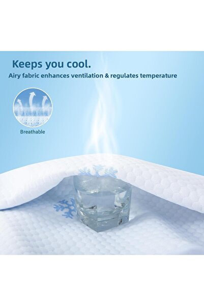 KOZZY HOME Sleeping Pad - Luxury Smart down 7 Cm, Made for Back Pain