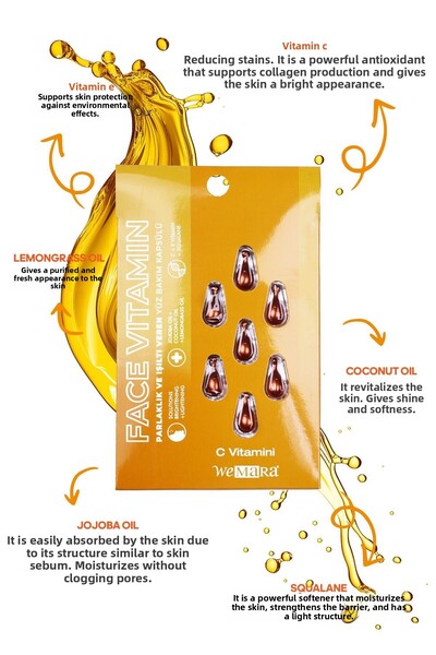 Mara Wemara Isliti Brilliance Vitamin C Facial Care Capsule