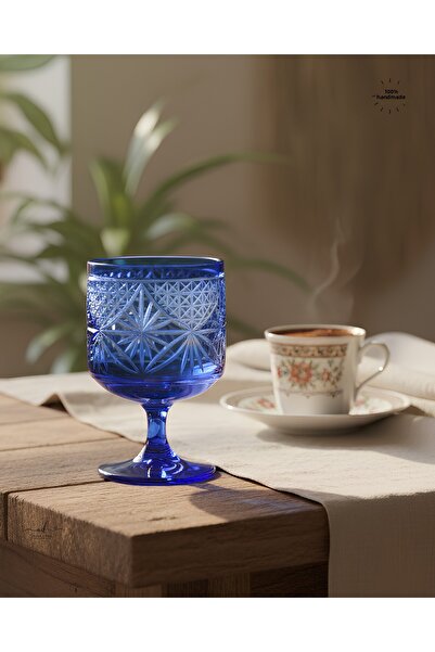 AKDEN STORE Cut Crystal Decor Maple Cup, Magnolia Bowl