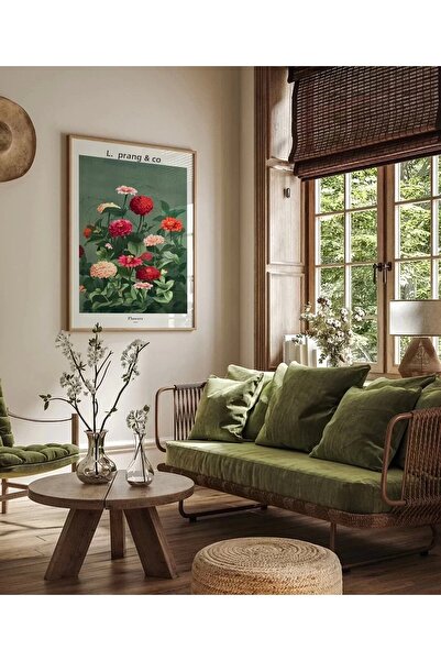 VOGLOO Αφίσα χωρίς πλαίσιο L. Prang Flowers