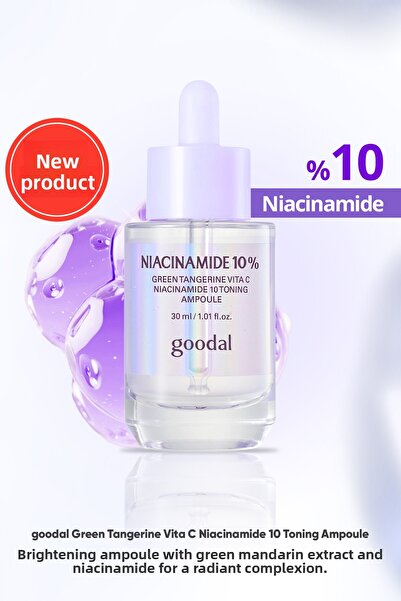 Goodal Ampoule with 10% Niacinamide Goodal Green Tangerine Vita C Niacinamide...