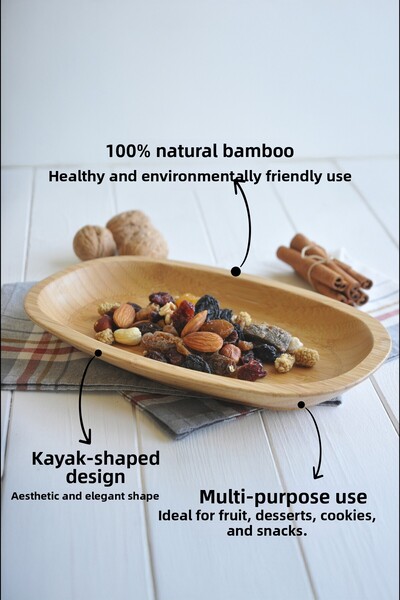 Bambum Caliente 30 Cm Boat Serving Plate