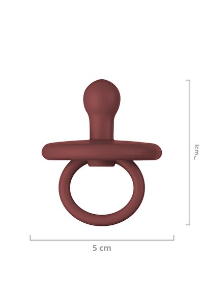 OiOi Pacifier 0 Month Velvet Rose