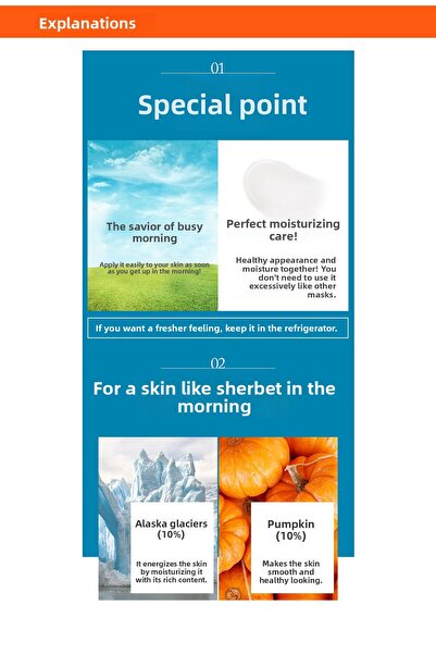 Missha A'pieu Good Morning Morning Moisturizing Sorbet Mask