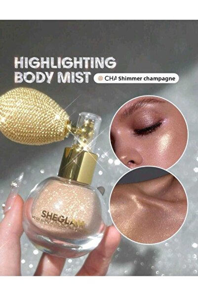 SHEGLAM Go Go Glow Champagne Shimmer - Highlighting Body Mist