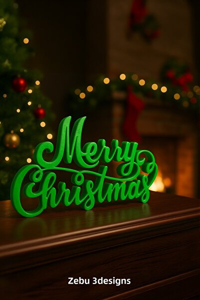 zebu3Design زينة عيد الميلاد المجيد، زخرفة السنة الجديدة |   أخضر |   ديكور طاولة عيد الميلاد |   ديكورات المنزل لرأس السنة الجديدة