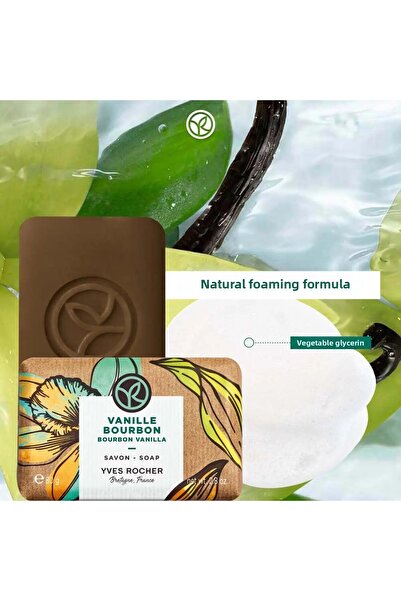 Yves Rocher Solid Soap - Exotic Vanilla - Does Not Contain Sls, Sles, Vegan