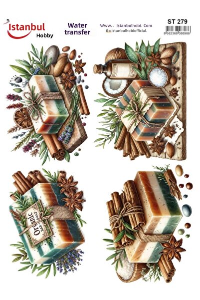İstanbul Hobi Water Transfer Paper 25X35Cm St-279