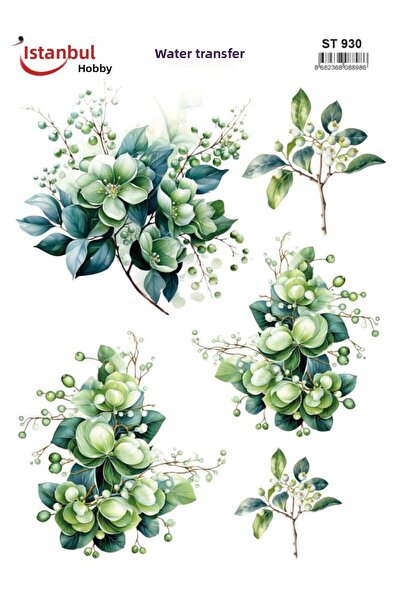 İstanbul Hobi Water Transfer Paper 25X35Cm St-930