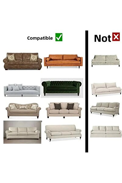 ARİFE HOME Sofa Cover Slipcover 3 Seater Sofa Cover Sofa Bed Cover Stretch Elastic